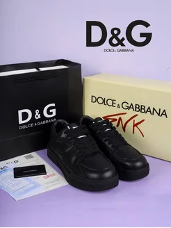 Кроссовки кеды Dolce&Gabbana из натуральной кожи Tunuba 214528867 купить за 3 843 ₽ в интернет-магазине Wildberries