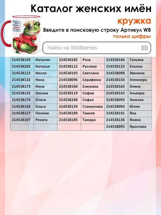 print LOOK Кружка с именем Виктория, красный, фото 6
