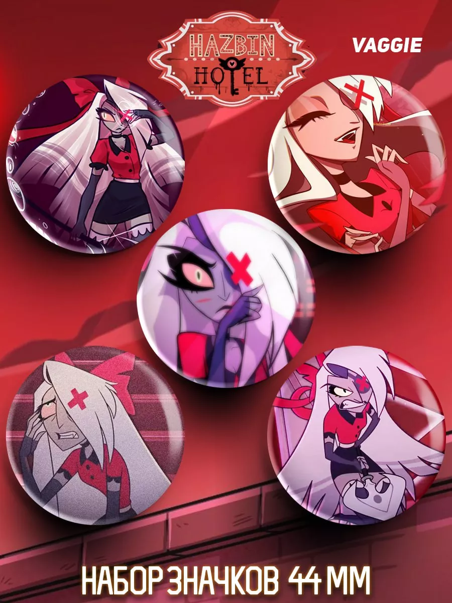 Hazbin Hotel Vaggie(ヴァギー)ピンズ Значки Отель Хазбин Hazbin Hotel Vaggie Pro Pin Co. 214581365