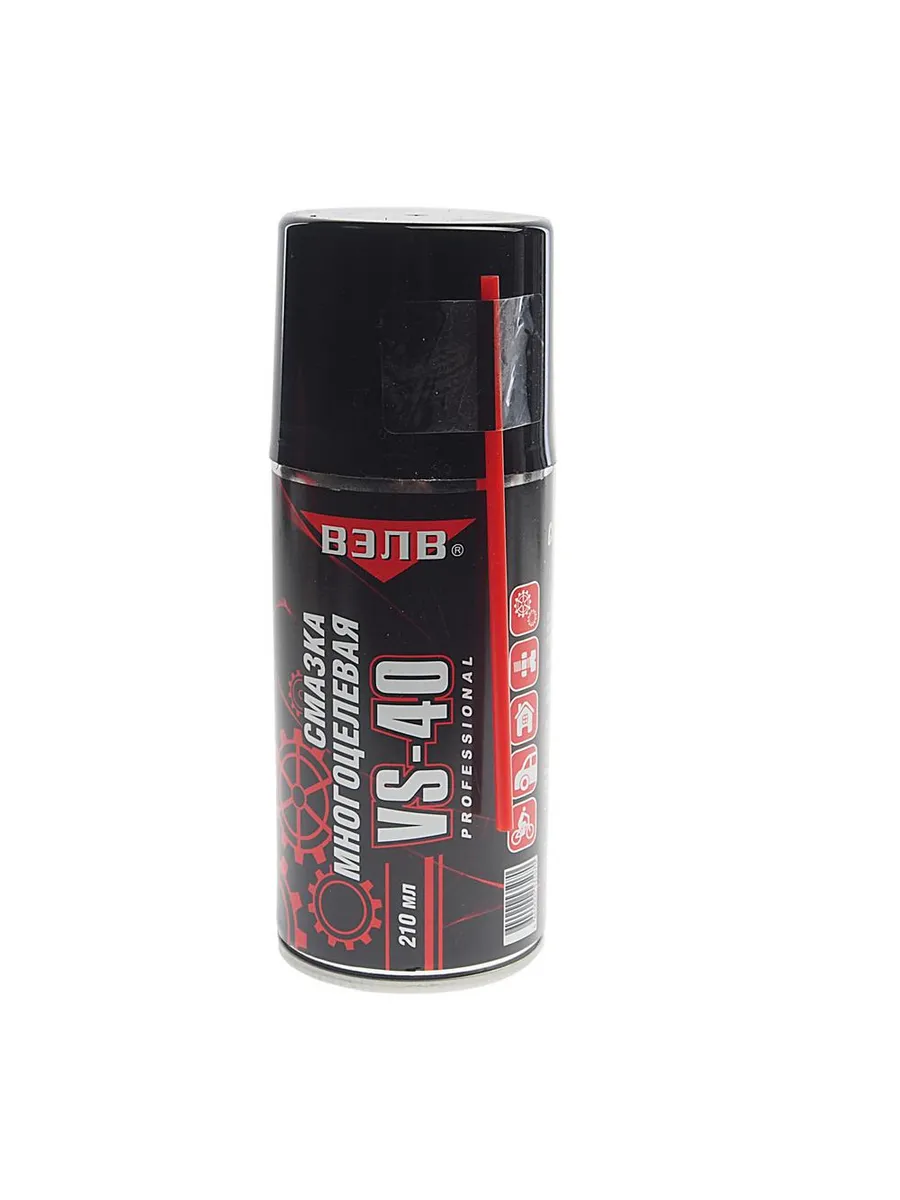 Смазка универсальная проникающая VS-40 210мл аэрозоль ВЭЛВ ВЭЛВ 214594872  купить за 266 ₽ в интернет-магазине Wildberries