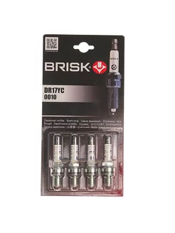 Свеча зажигания ЗМЗ-40524 ЕВРО-3 BRISK DR17YC SUPER BRISK 214595801 купить за 931 ₽ в интернет-магазине Wildberries