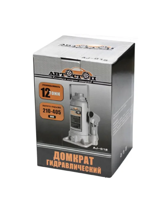 АВТОСТОП Домкрат бутылочный 12т 210-405мм, вариант, фото 4