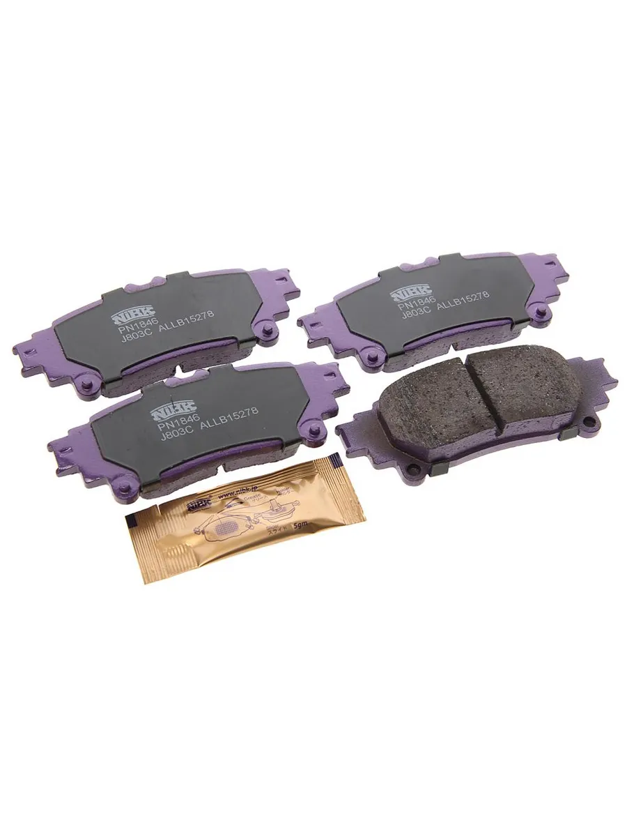 Колодки тормозные TOYOTA Highlander (13-) задние (4шт.) NIB