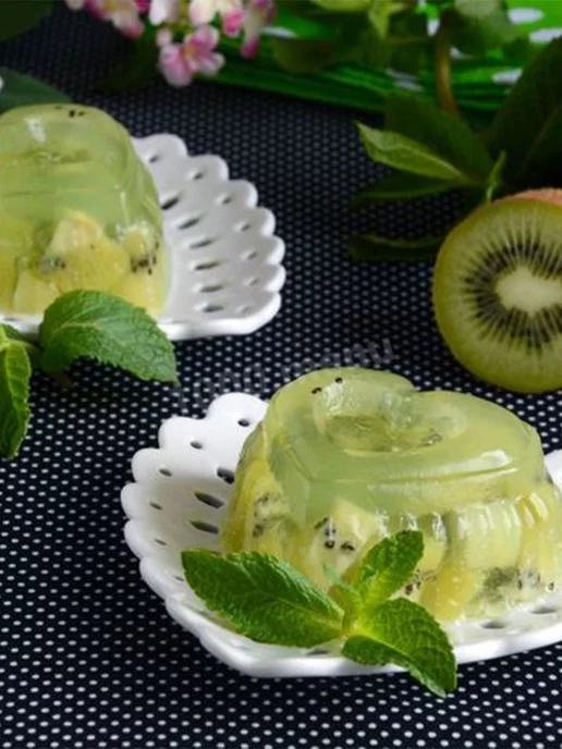 ТМ Приправыч Желе со вкусом киви 5 шт по 100 гр, 3 шт, 100 г, фото 3