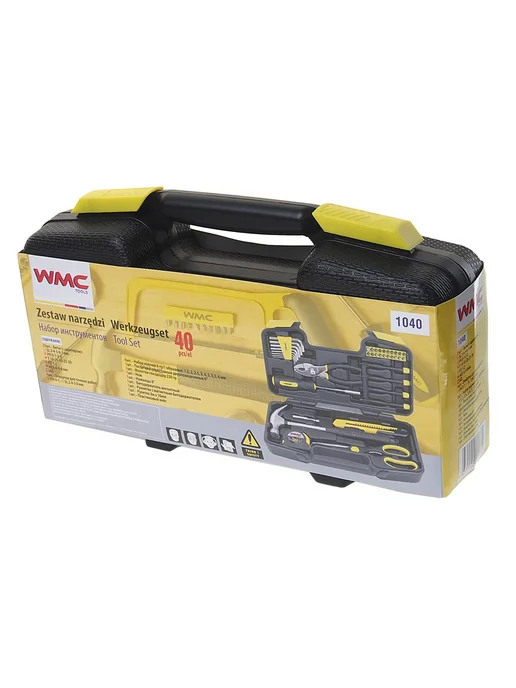WMC Tools Набор инструментов 40 предмета слесарно-монтажный, вариант, фото 3