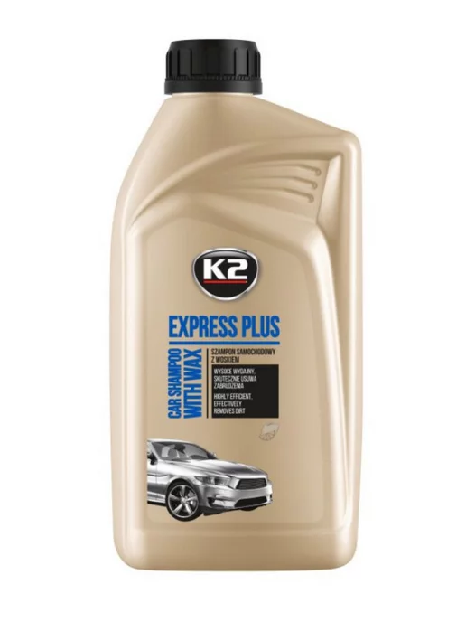 K2 Автошампунь, шампунь для авто с воском EXPRESS PLUS, 1л, 1 л, фото 4