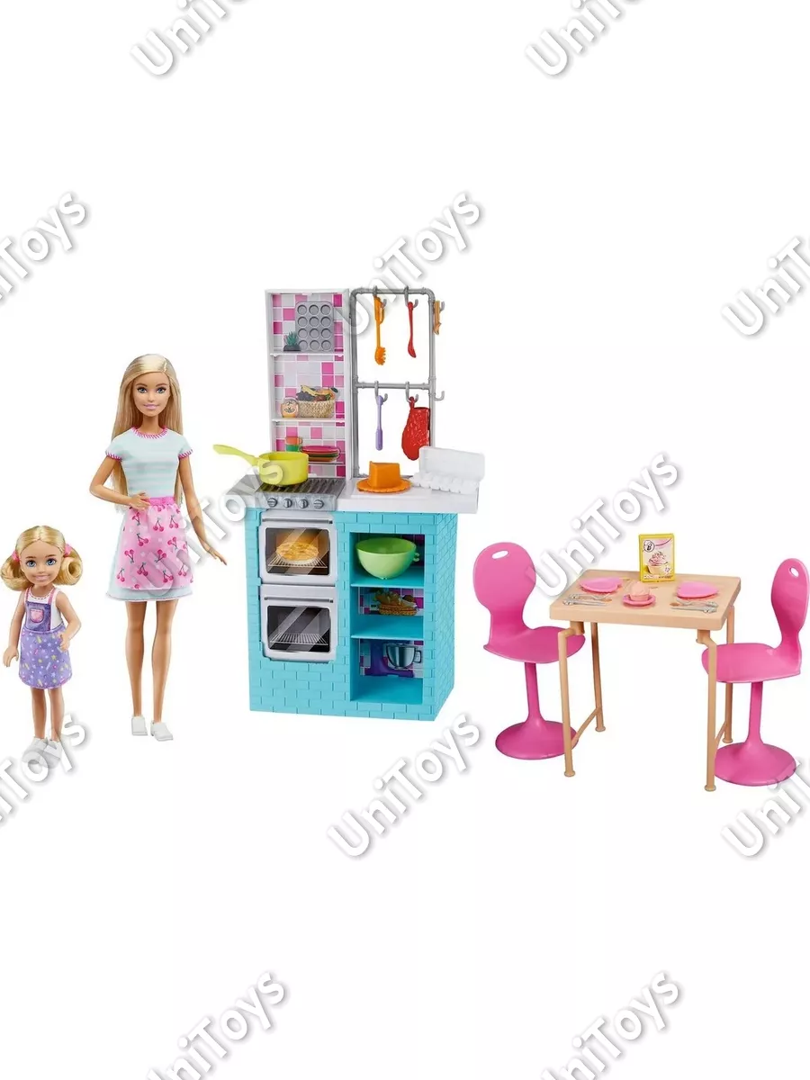 Набор Barbie Кафе с куклами HBX03 купить в Минске