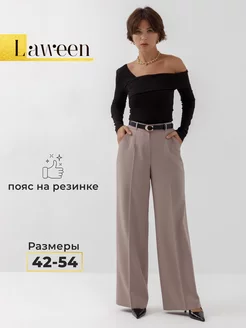 Брюки палаццо классические женские Laween 214714443 купить за 2 435 ₽ в интернет-магазине Wildberries