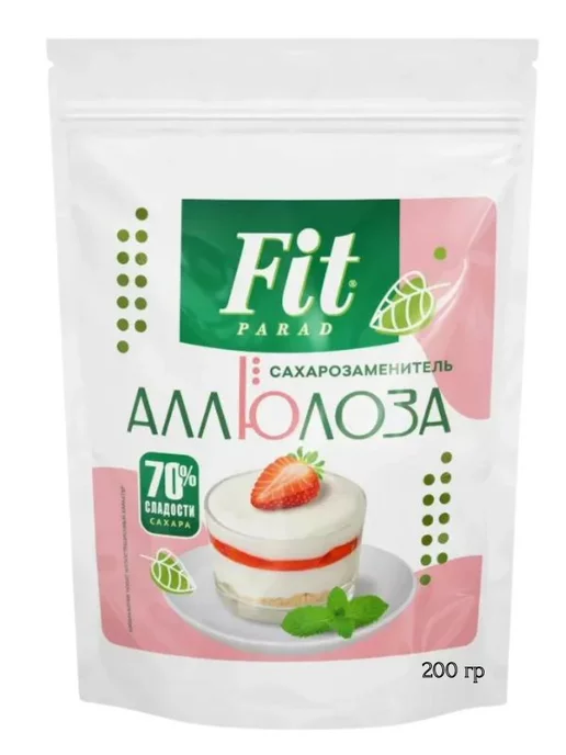 Fitparad Аллюлоза-низкоуглеводный сахарозаменитель, 200г, 200 г, фото 2