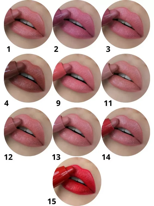 BELOR DESIGN Помада - карандаш для губ Satin Color тон 3, тон 3, оранжевый, фото 6
