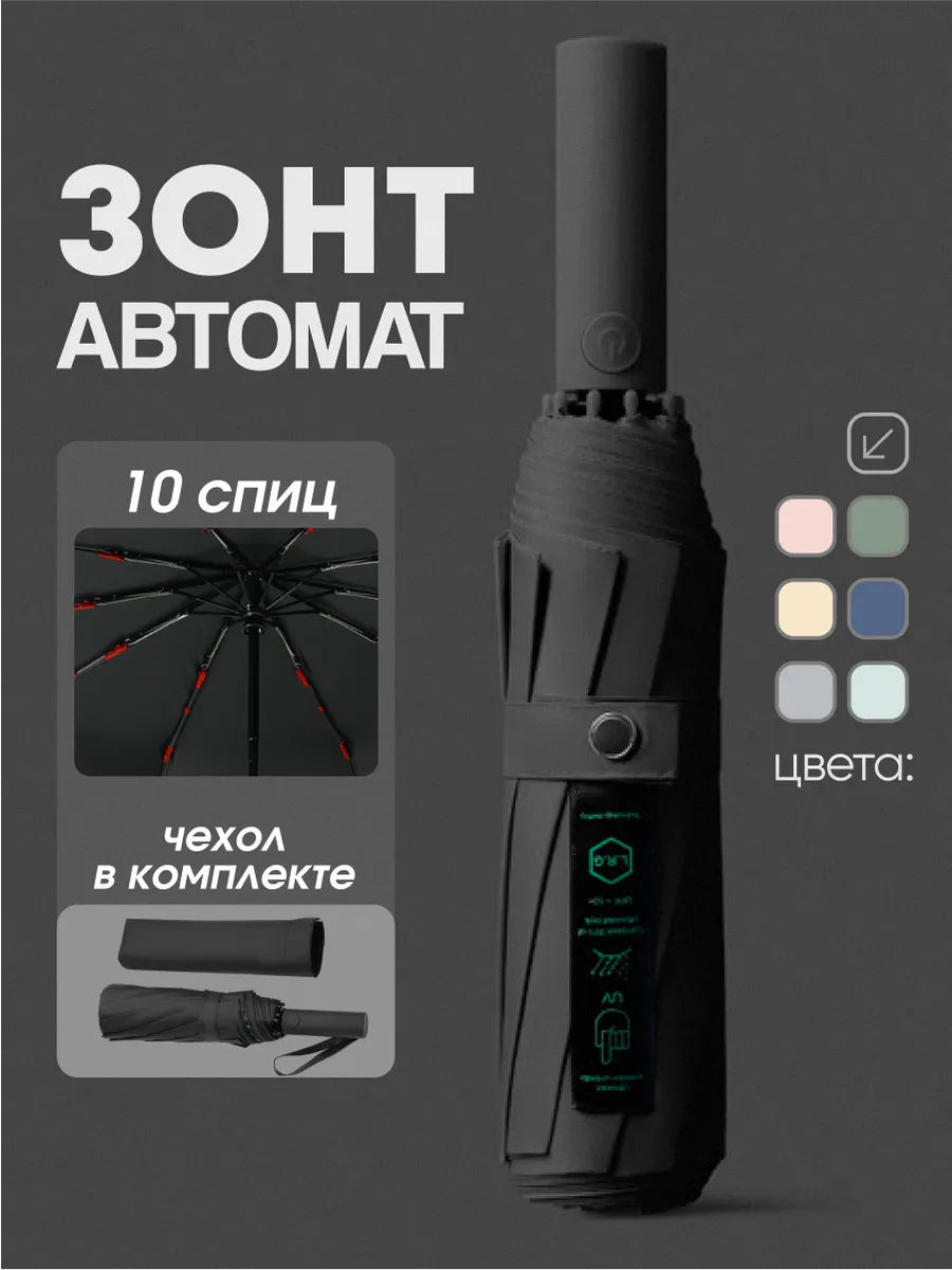 Зонт автомат антиветер...