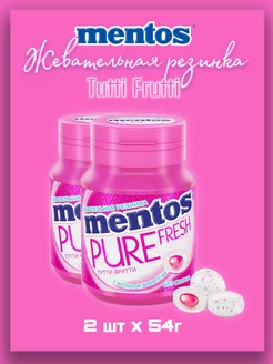 Жевательная резинка Ментос Tutti Frutti 2шт 54г Mentos 214734107 купить за 274 ₽ в интернет-магазине Wildberries