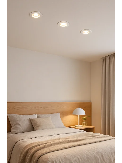 AMBRELLA LIGHT Точечный светильник потолочный спот в спальню, белый