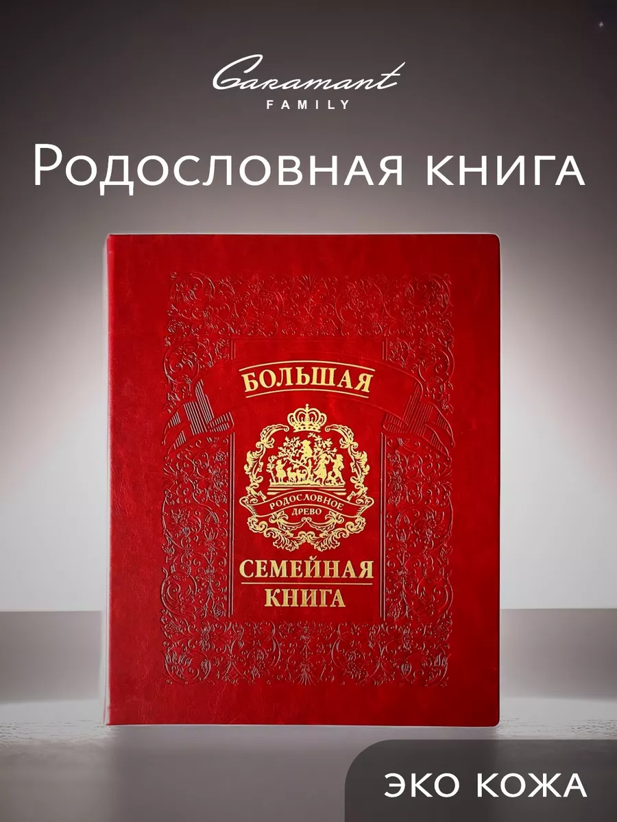 Родословная большая семейная книга экокожа
