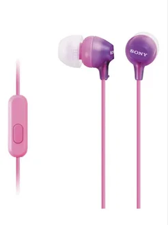 Проводные наушники MDR-EX15AP фиолетовые Sony 214849119 купить за 815 ₽ в интернет-магазине Wildberries