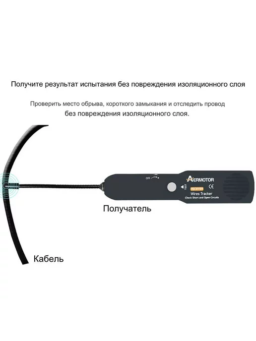 Aermotor EM415PRO Автомобильный кабельный трассоискатель, детектор ко…, вариант, фото 7