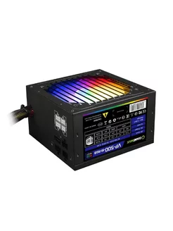 Блок питания ATX 500W GameMax VP-500-RGB 80+ Ultra quiet Gamemax 214888519 купить за 3 326 ₽ в интернет-магазине Wildberries