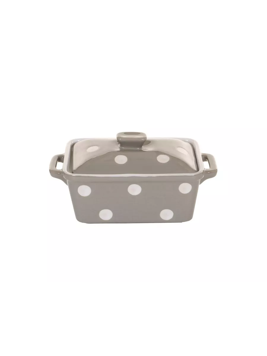 Масленка Beige with dots, керамика