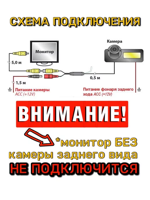 Isa Монитор складной 4,3 дюйма автомобильный парковочный, вариант, фото 2