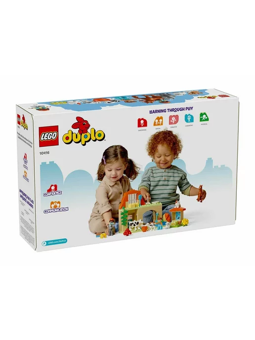 LEGO Конструктор DUPLO 10416 Уход за животными на ферме, белый, фото 2