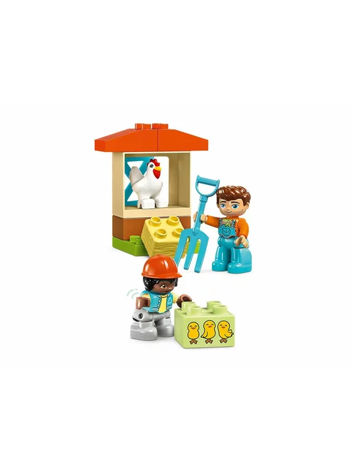 LEGO Конструктор DUPLO 10416 Уход за животными на ферме, белый, фото 5