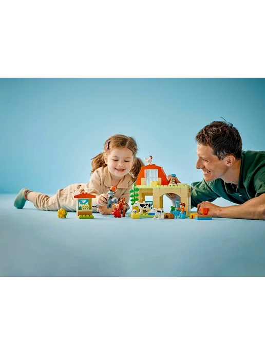 LEGO Конструктор DUPLO 10416 Уход за животными на ферме, белый, фото 7