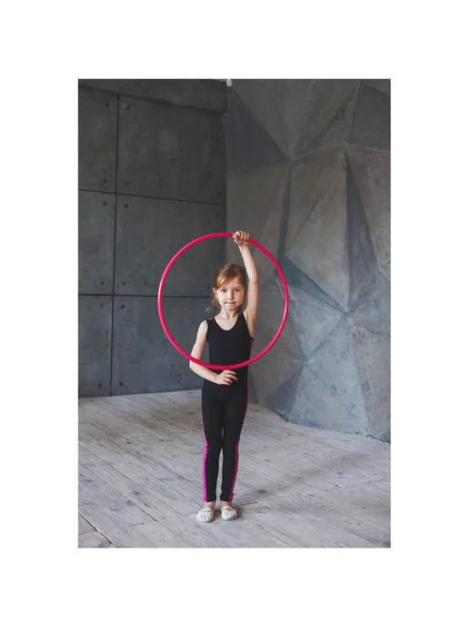 Grace Dance Обруч для художественной гимнастики d=70 см, розовый, фото 3