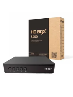 Универсальная спутниковая приставка HD BOX S400 ресивер HDBOX 214917730 купить за 1 915 ₽ в интернет-магазине Wildberries