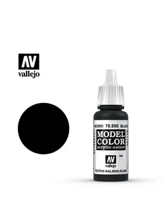 Краска Model Color Black 70950 17 мл Vallejo 214919703 купить за 357 ₽ в интернет-магазине Wildberries