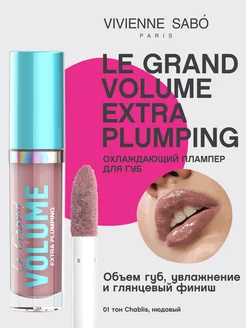 Плампер для губ Le Grand Volume Extra Plumping, тон 01, 3мл. Vivienne Sabo 214923254 купить за 392 ₽ в интернет-магазине Wildberries