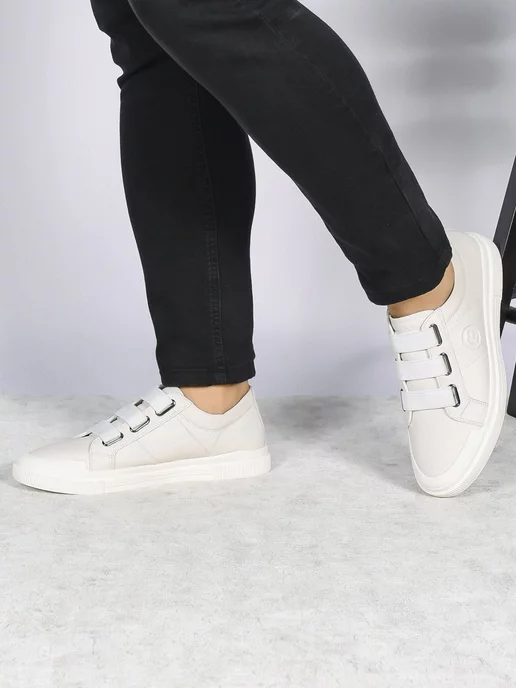 Mera Shoes Кеды на подошве, белый, фото 3