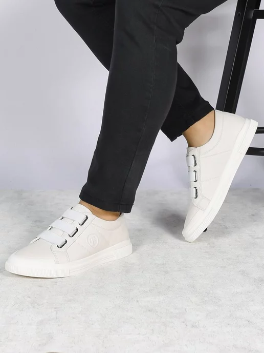 Mera Shoes Кеды на подошве, белый, фото 4