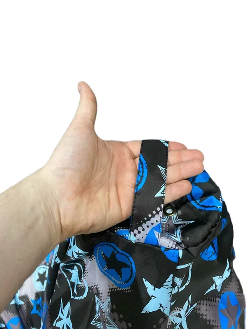 LOFTex Чехол для кресла мешка Звезды, голубой, фото 2