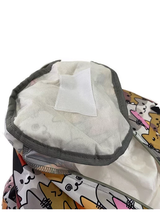LOFTex Чехол для кресла мешка Коты, черный, фото 4
