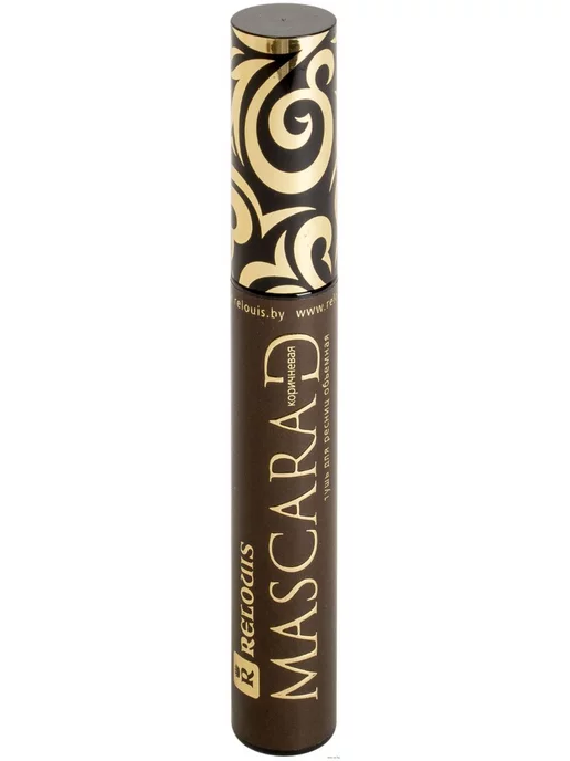RELOUIS Тушь для ресниц объемная Mascarad коричневая, коричневый, фото 3
