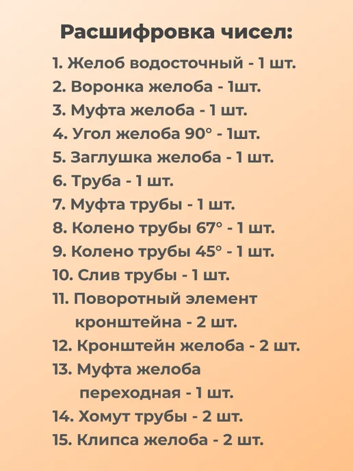 Альта Профиль Воронка желоба водостока для крыши небольшой площади, коричневый, фото 3