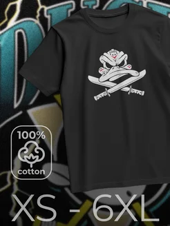 Футболка с принтом Анахайм Дакс Anaheim Ducks Юго-Восток бренд 214984695 купить за 516 ₽ в интернет‑магазине Wildberries