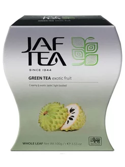 Чай зеленый Экзотический фрукт 100 гр JAF TEA 214998569 купить за 304 ₽ в интернет-магазине Wildberries