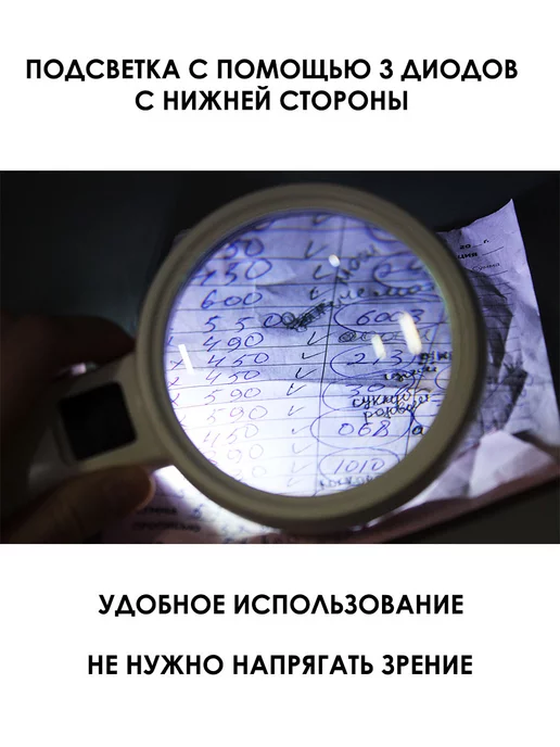 MaxBoom Лупа увеличение 10x, вариант, фото 3