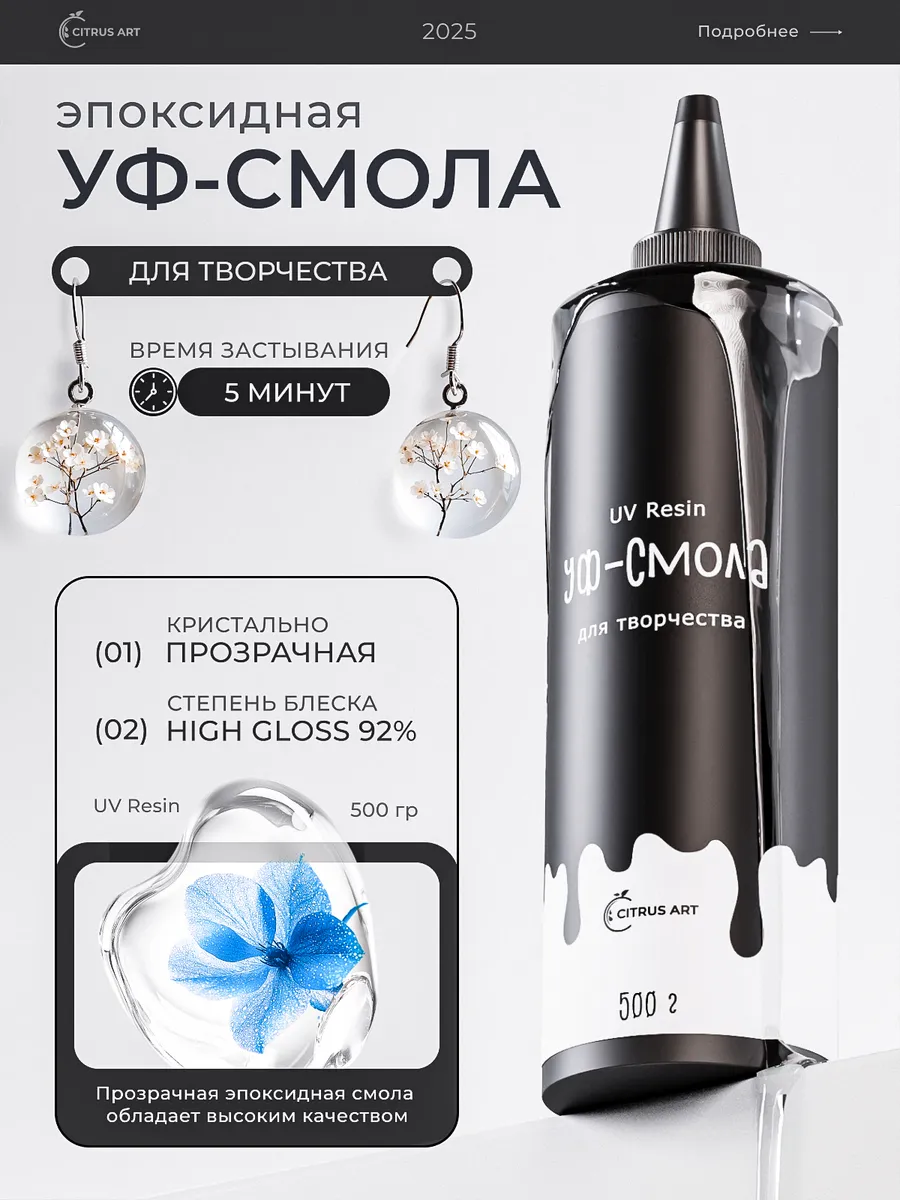 Эпоксидная смола уф для...