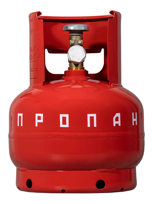 Novogas Баллон пропановый бытовой 50л с вентилем ВБ-2 НЗГА, 5 л, фото 2