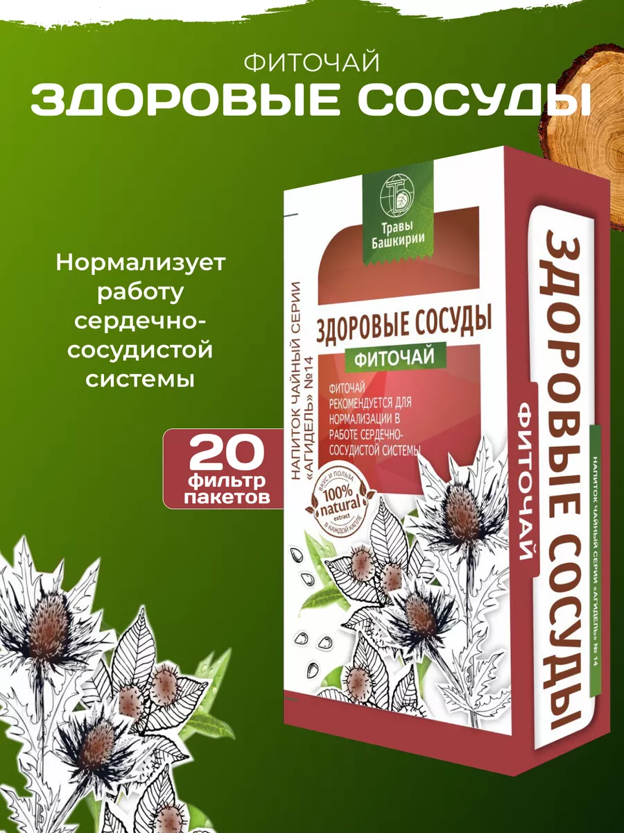 Чай для сосудов