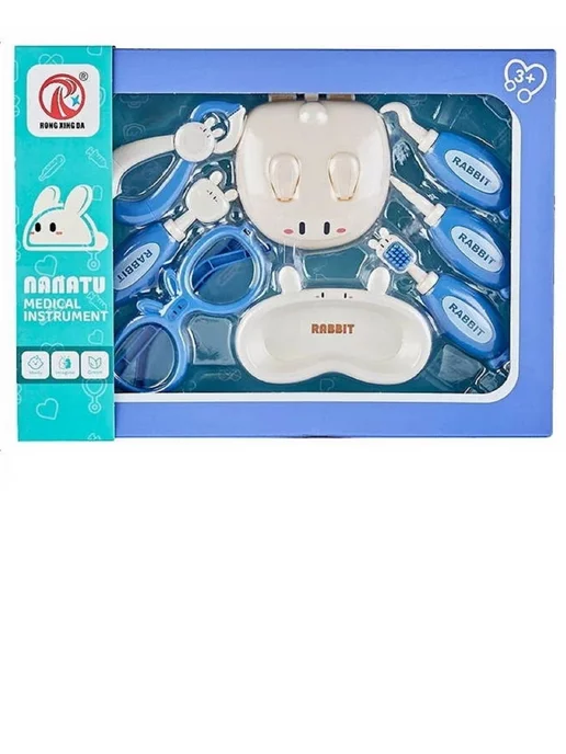 Rabbit Игровой набор (8 предметов) в коробке, 8 шт