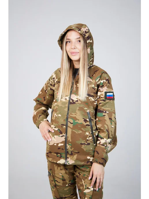 Одежда ТАЙГАН Подростковый камуфляжный летний костюм "Стриж", зеленый, фото 3