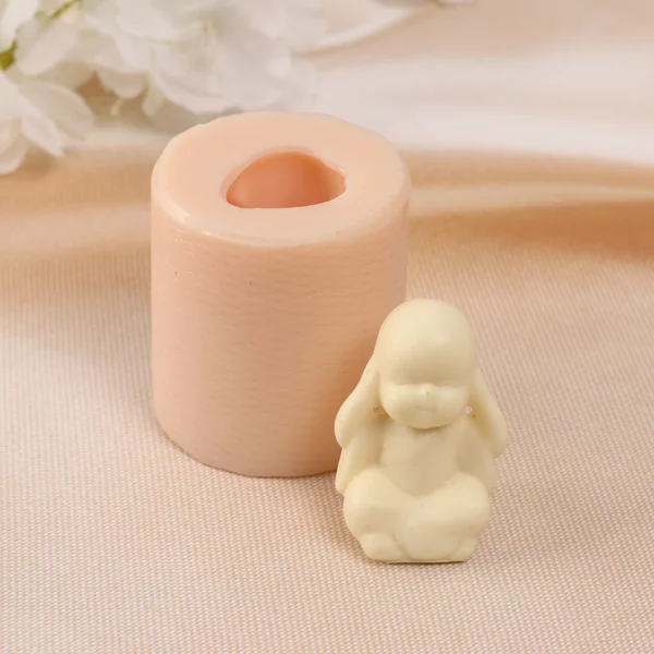 Молд «Маленький Будда» 60 гр, 2,5х2,5х4 см