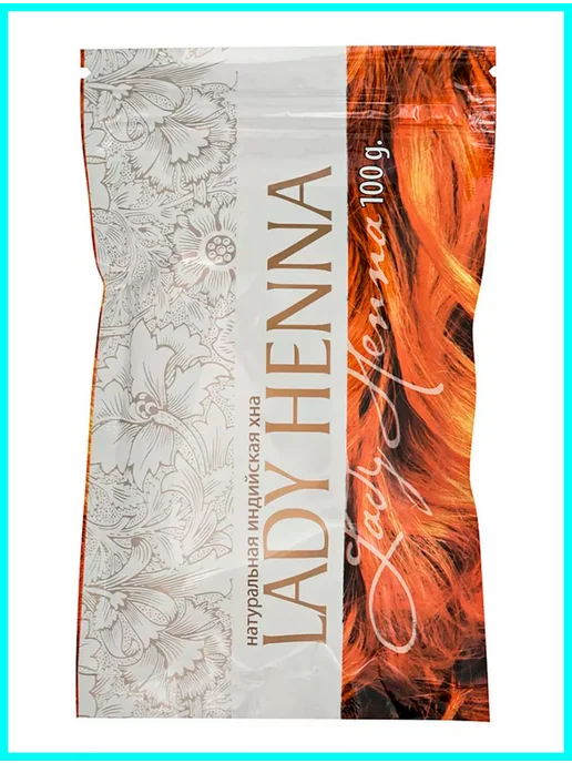 Lady Henna Хна для волос натуральная , 100 г, 100 г
