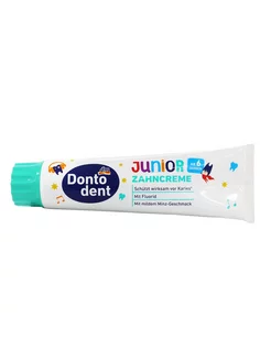 Детская зубная паста Junior, 6 +, 100 мл. Dontodent 215432895 купить за 370 ₽ в интернет-магазине Wildberries