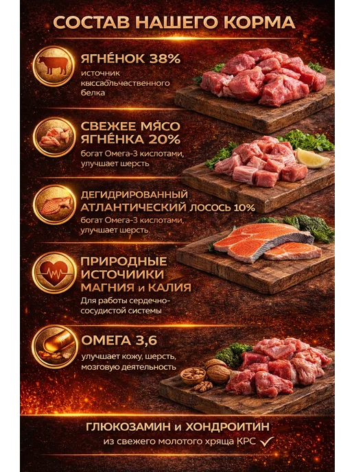 Сухой корм Будь здоров Гранула для собак, мелкие, ягненок, 0,4 кг, фото 3