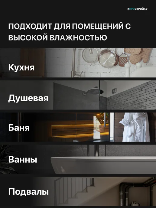 Prosept Грунтовка для стен с защитой от влаги Акваизол, 3 л, 3 л, фото 6