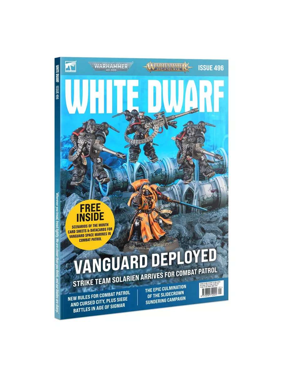 WHITE DWARF 496 (JAN-24) (ENGLISH) Games Workshop 215481207 купить за 2 031  ₽ в интернет-магазине Wildberries